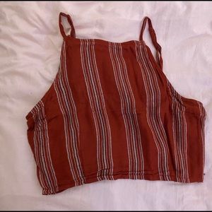 STRIPED CROP TOP